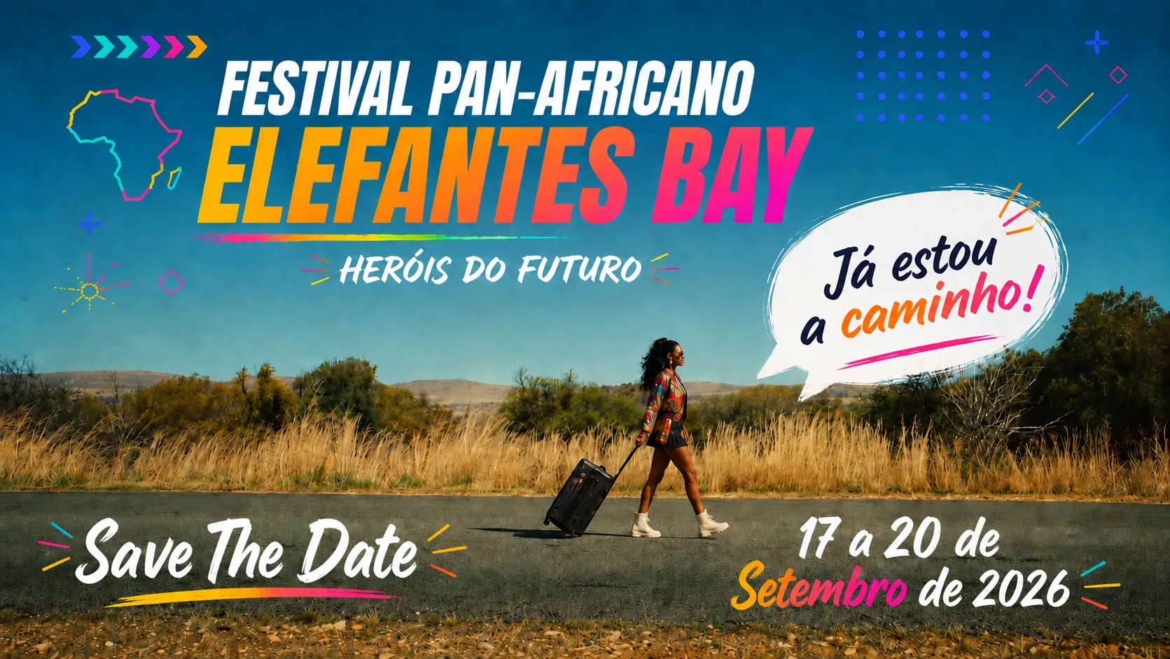 Já estou a caminho!
